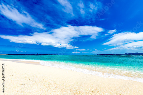 Fototapeta Naklejka Na Ścianę i Meble -  Sea, beach, seascape. Okinawa, Japan, Asia.