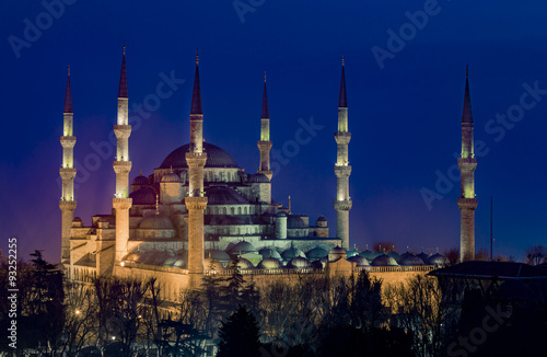 The Blue Mosque (Sultanahmet Mosque) in Istanbul Turkey