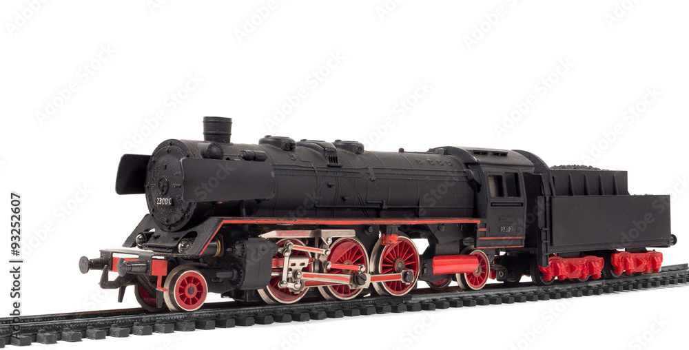 Naklejka premium modelleisenbahn lok, lokomotive, dampflok, diesellok