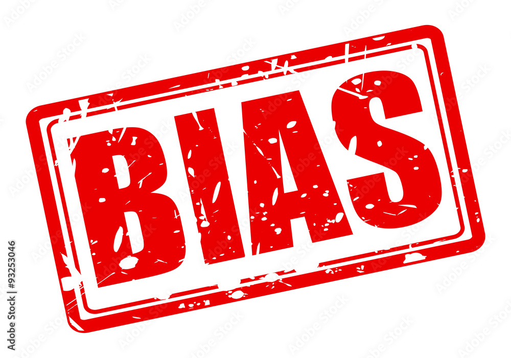 BIAS red stamp text Adobe Stock