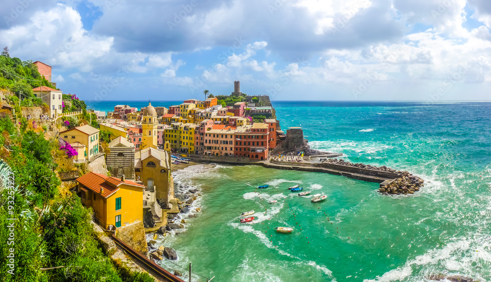Town of Vernazza, Cinque Terre, Italy