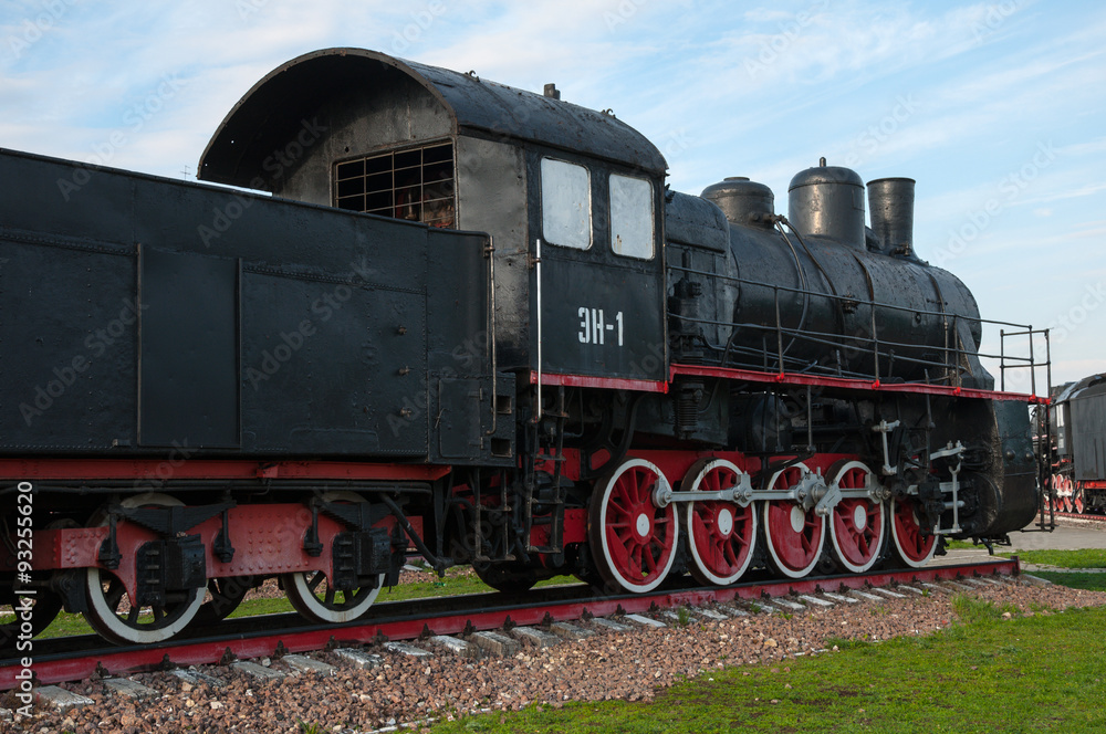 Obraz premium old steam locomotives