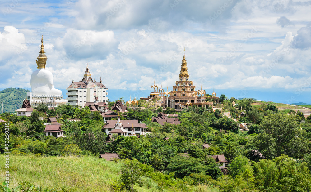 Beautiful view of Wat Pha Sorn Kaew in Petchabun, Thailand Beautiful view of Wat Pha Sorn Kaew in Petchabun, Thailand
