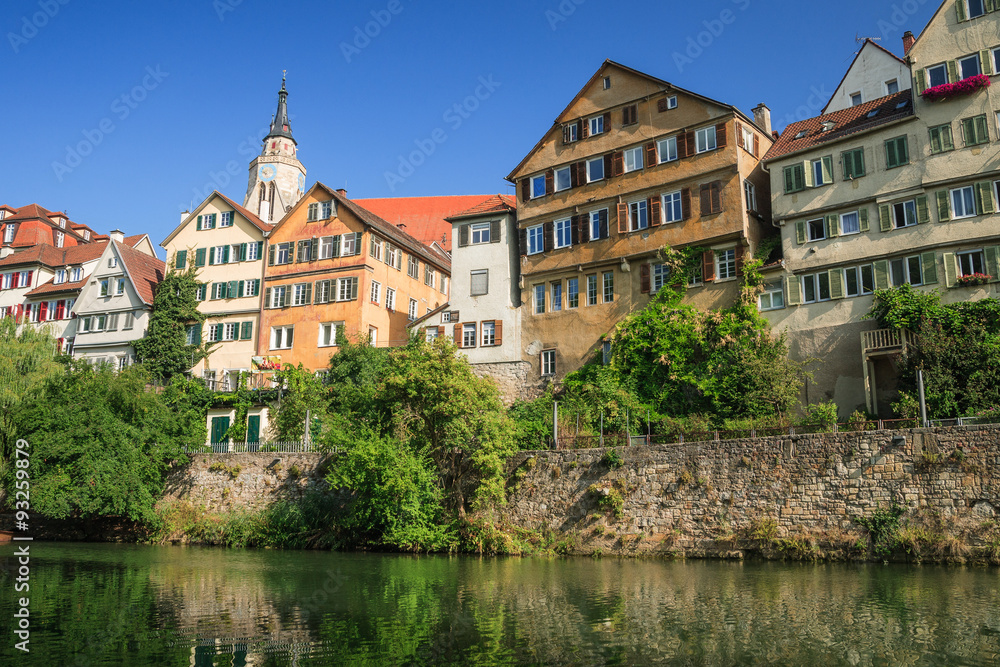 Stadtpanorama von Tübingen