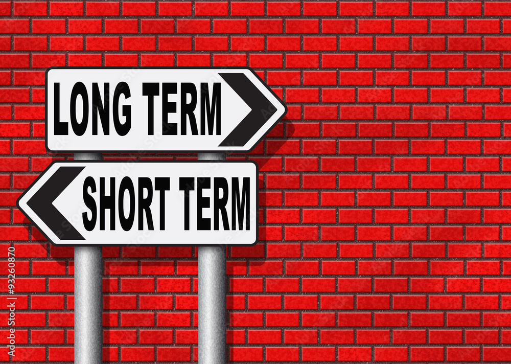 long or short term planning or thinking long or short term planning or thinking