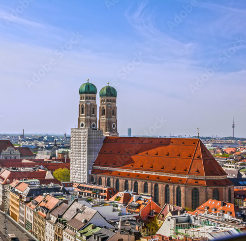 Munich cathedral church Frauenkirche, Bavaria, Germany photo