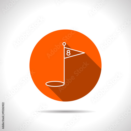 Hole Course Golf icon