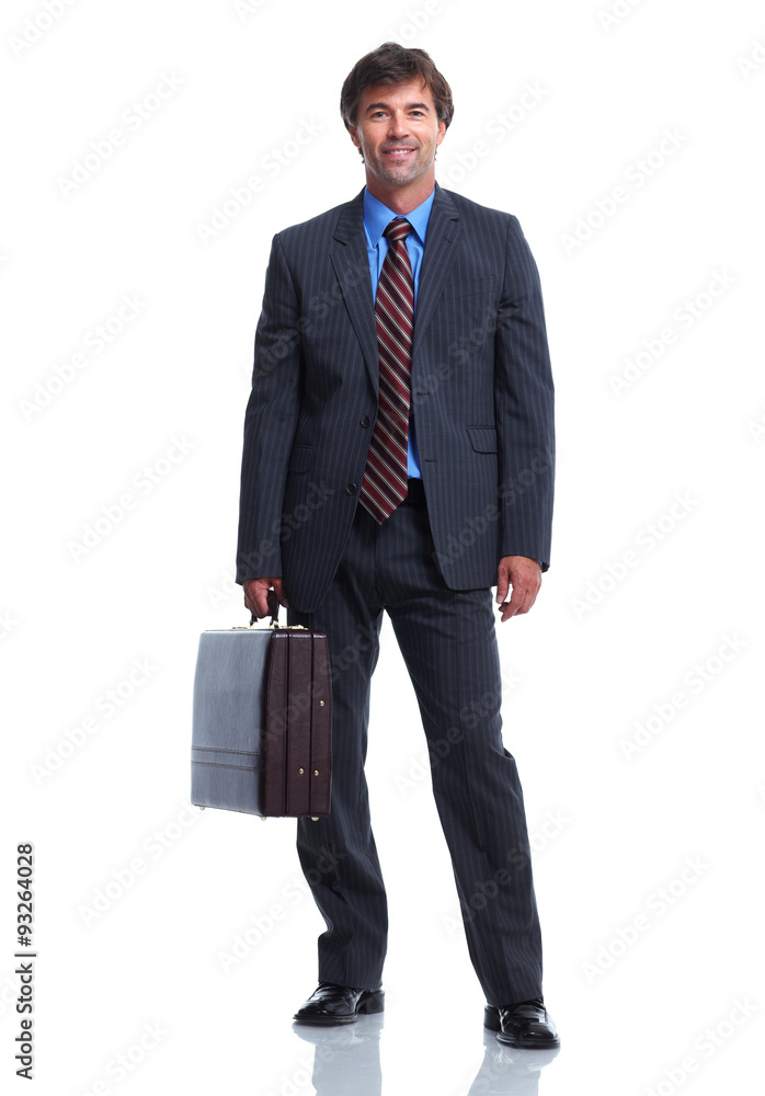 Handsome businessman. Handsome businessman.