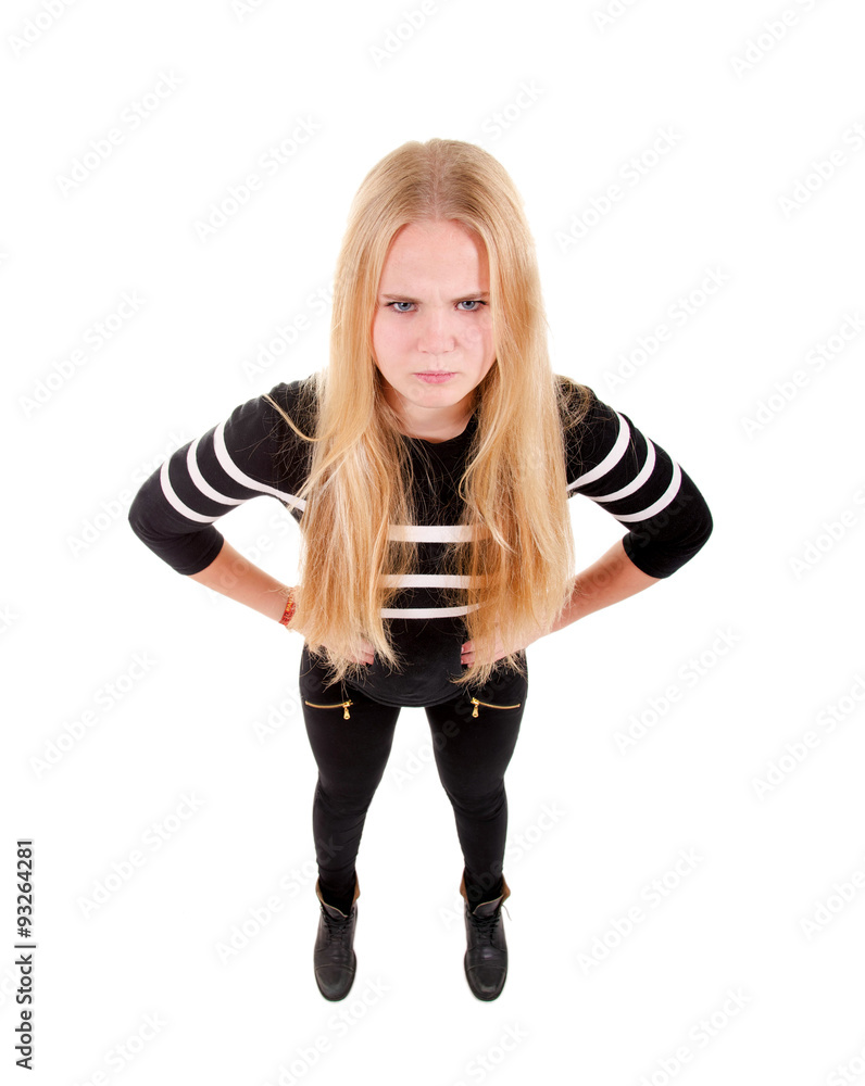 Fototapeta premium Störrischer Teenager