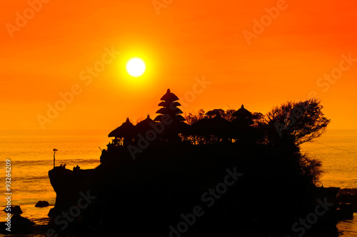 Sunset at Tanah Lot, Bali, Indonesia
