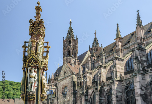 The Minster of Freiburg (Germany)