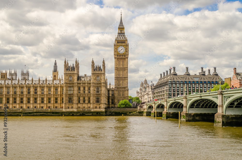 Obraz premium Palace of Westminster, Houses of Parliament, London