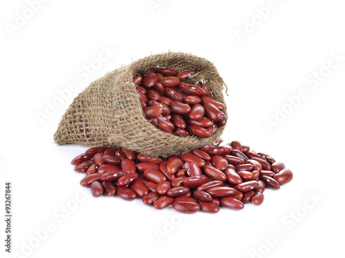 red beans photography isolated on a background