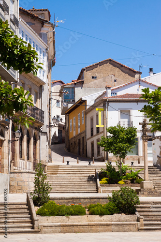 Street at historical part of Monforte de Lemos © JackF