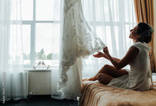 bride in the room