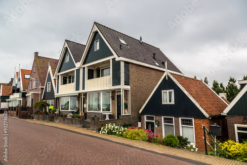 Fototapeta Naklejka Na Ścianę i Meble -  Traditional houses in Holland