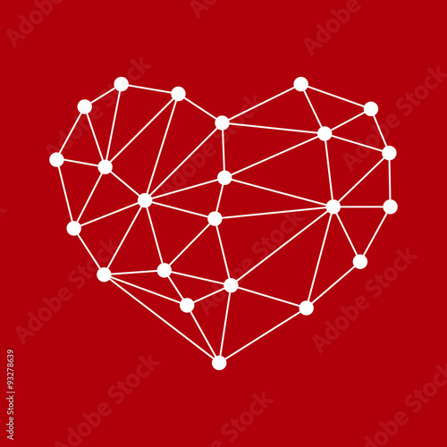 heart low poly