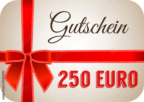 250 Euro Gutschein