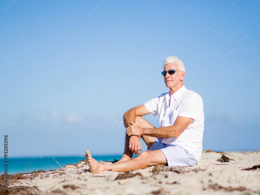 Fototapeta premium Relaxing at sea