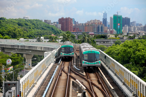 Photography Kaohsiung mass rapid transit, Taiwan