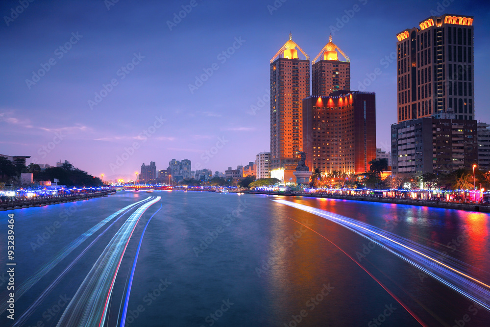 Night view of Kaohsiung