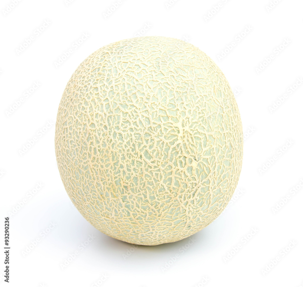 cantaloupe melon isolated on white background. cantaloupe melon isolated on white background.