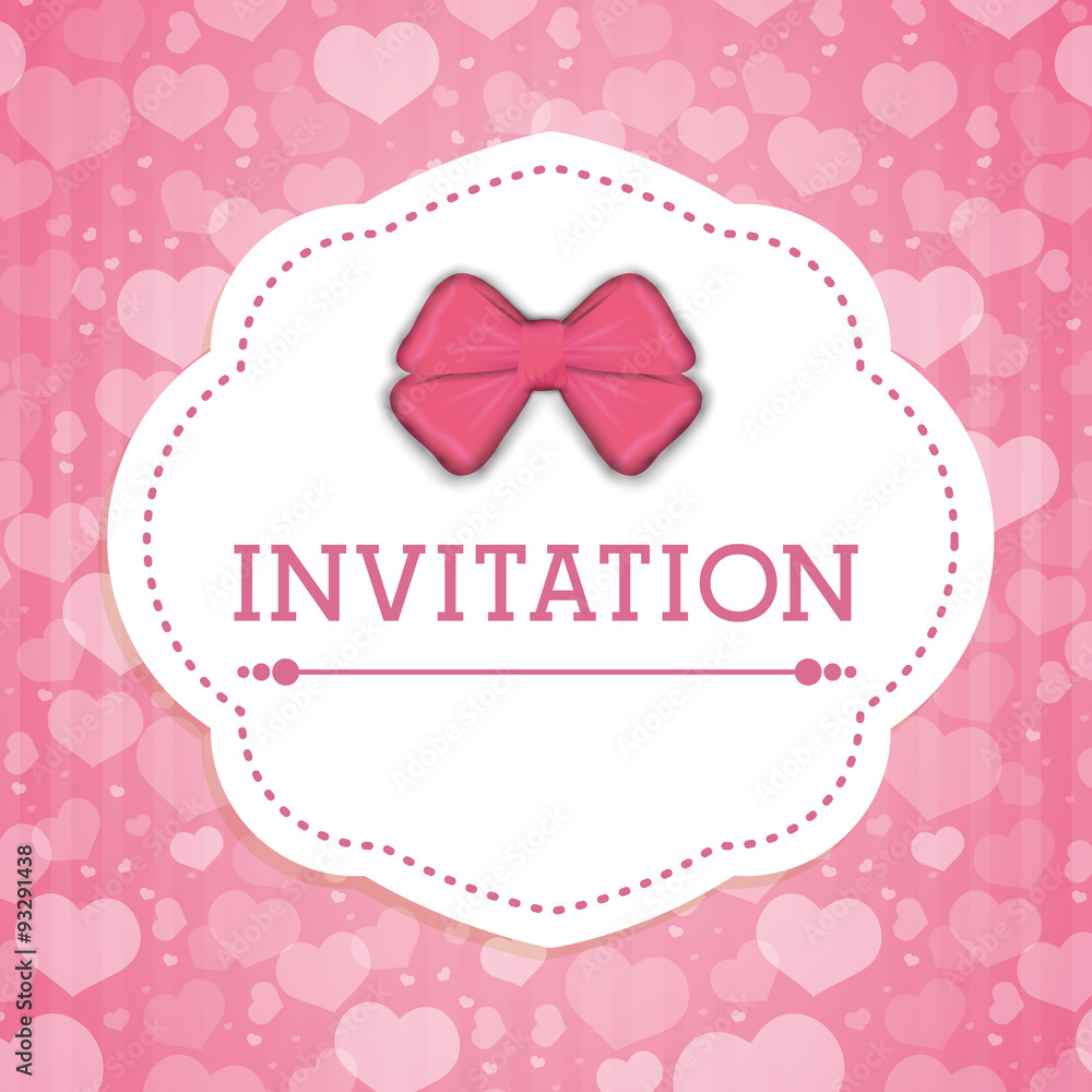 Save the date colorful card
