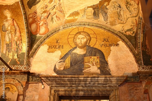Famous Chora Church Museum in Istanbul Turkey photo