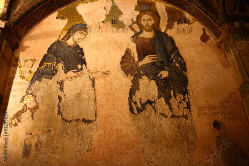 Famous Chora Church Museum in Istanbul Turkey