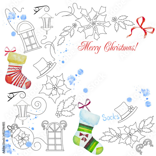 Background  with Christmas things-04
