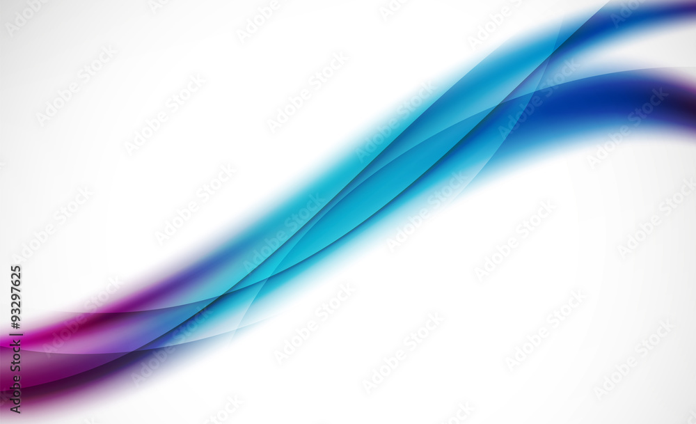 Fototapeta premium Colorful wave line, abstract background with light and shadow