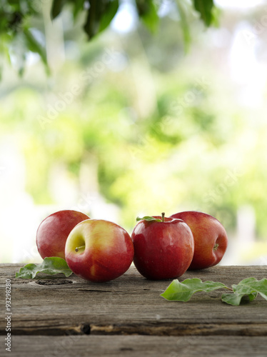 four apples