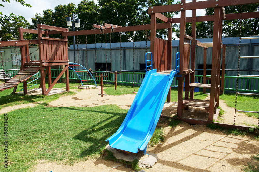 Playground on public park