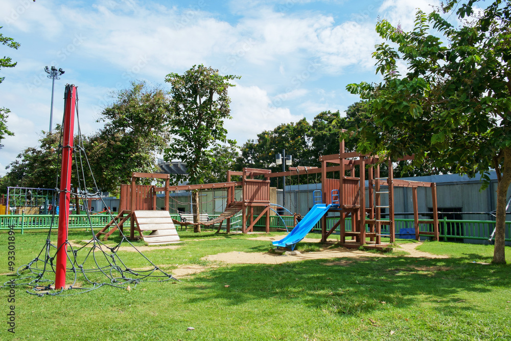 Playground on public park