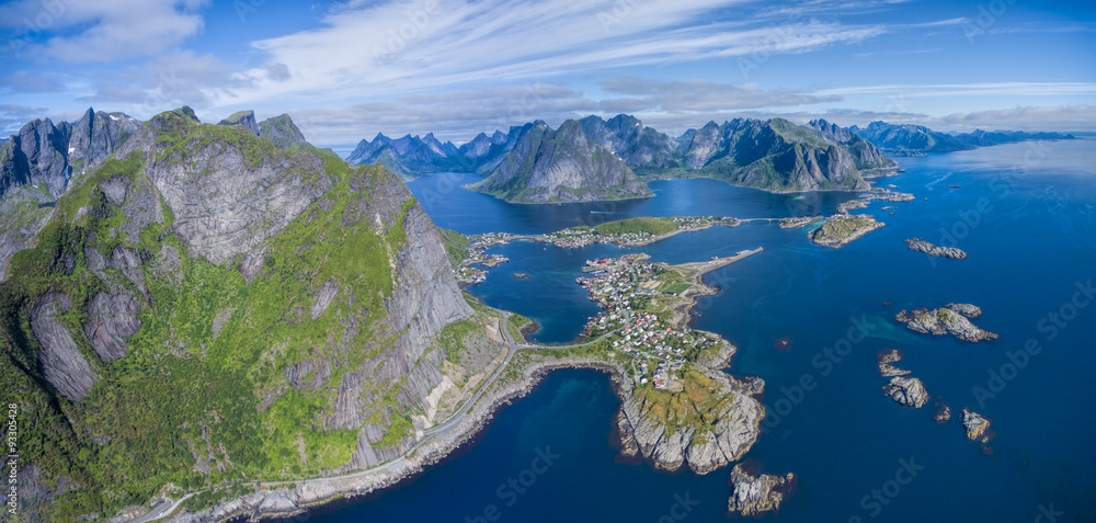 Fototapeta premium Reine panorama