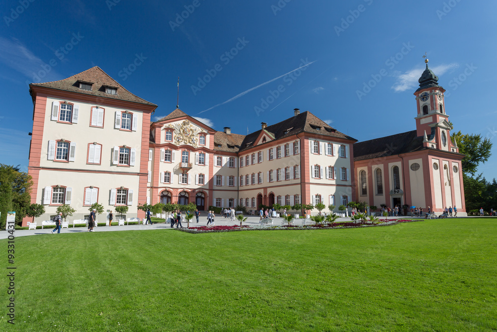 Castle Mainau on Mainau Island