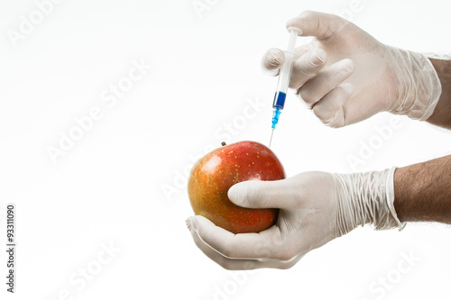 Injected apple 1