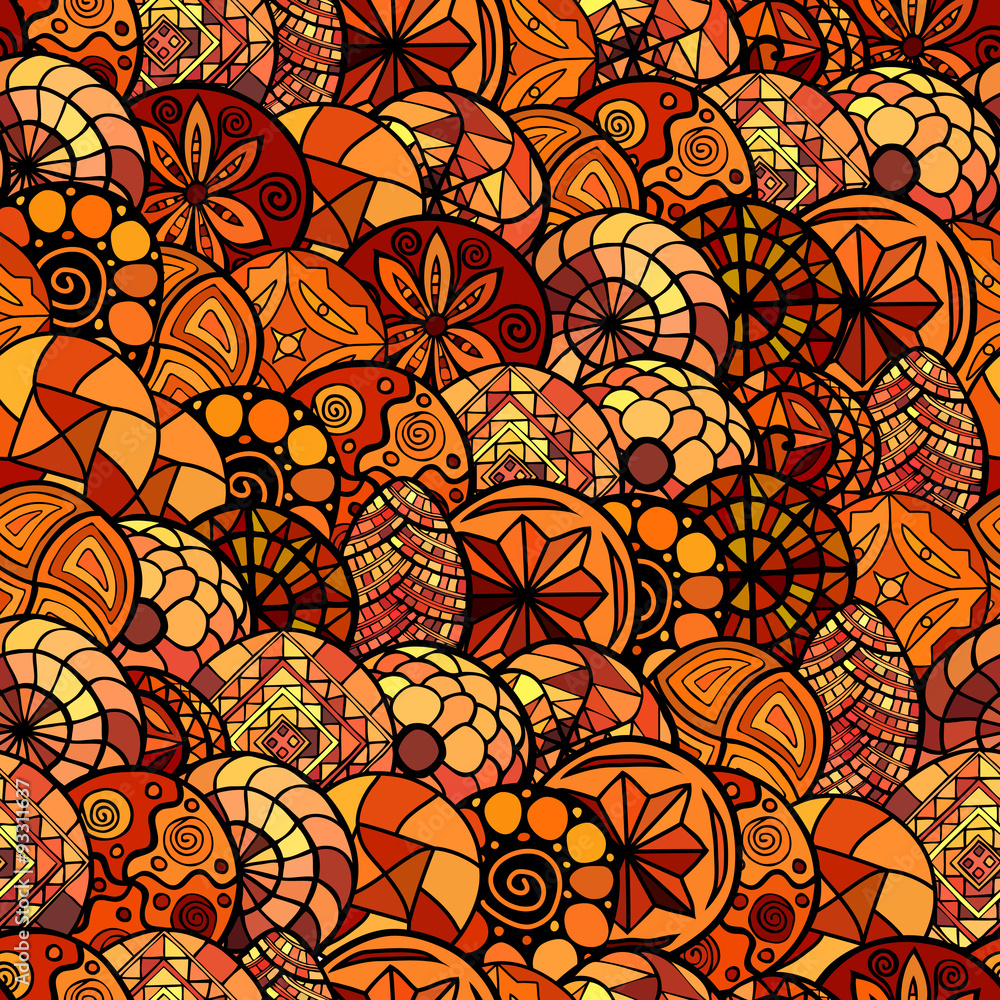 hand drawn vector ethnic seamless pattern hand drawn vector ethnic seamless pattern