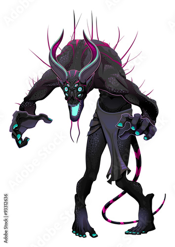 Monster with 6 eyes