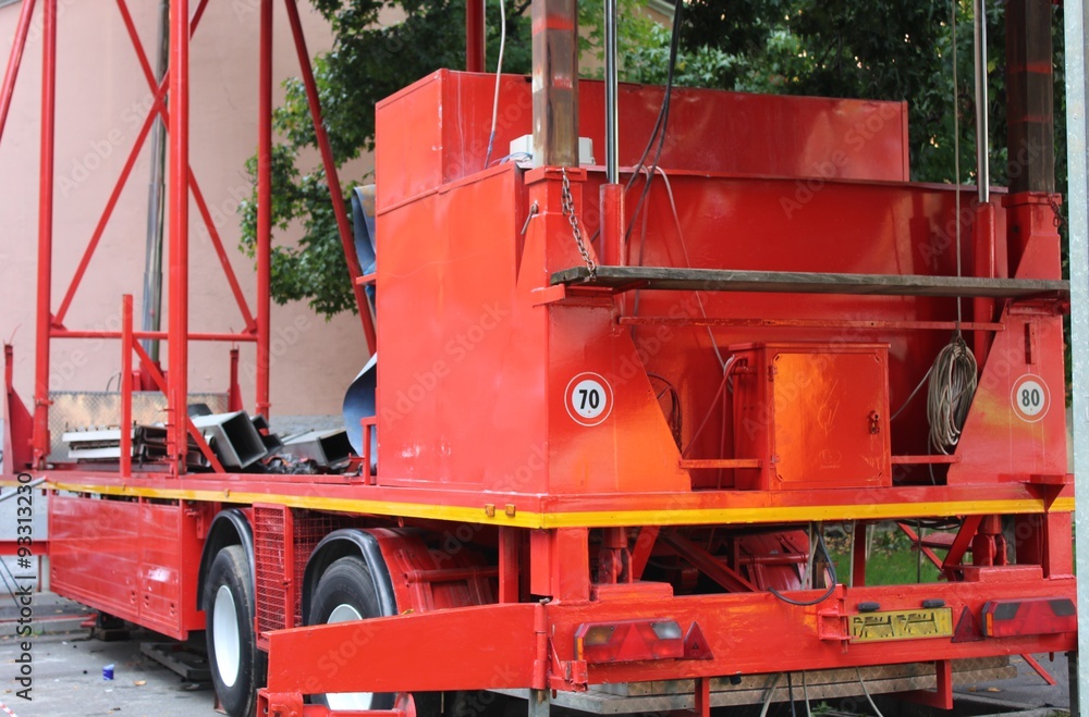 means of transport to the fairground ride means of transport to the fairground ride