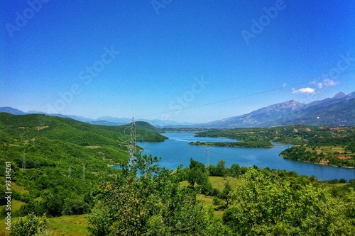 Mountain Lake Landscape