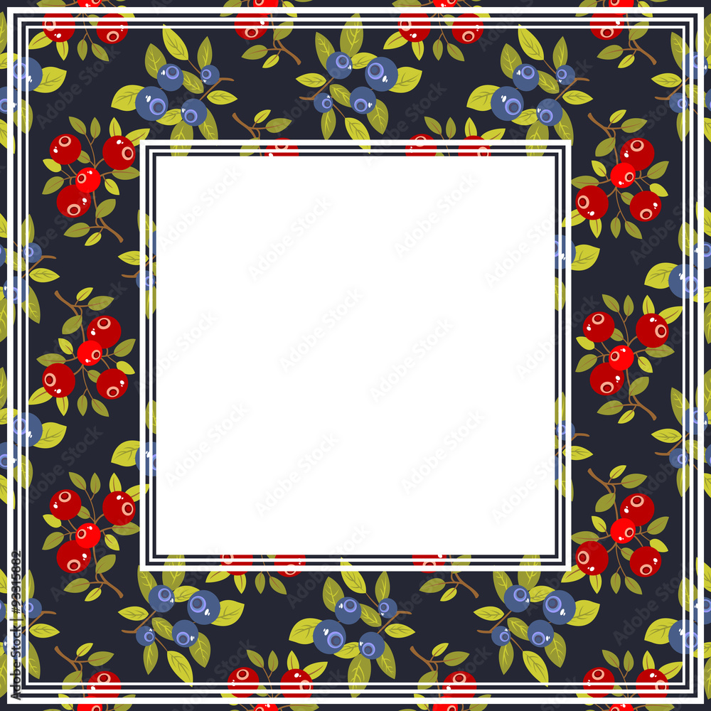 wild berries dark border wild berries dark border