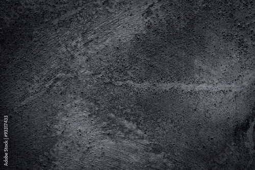 black wall textured background © romantsubin