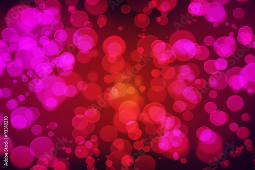 The colorful of bokeh background