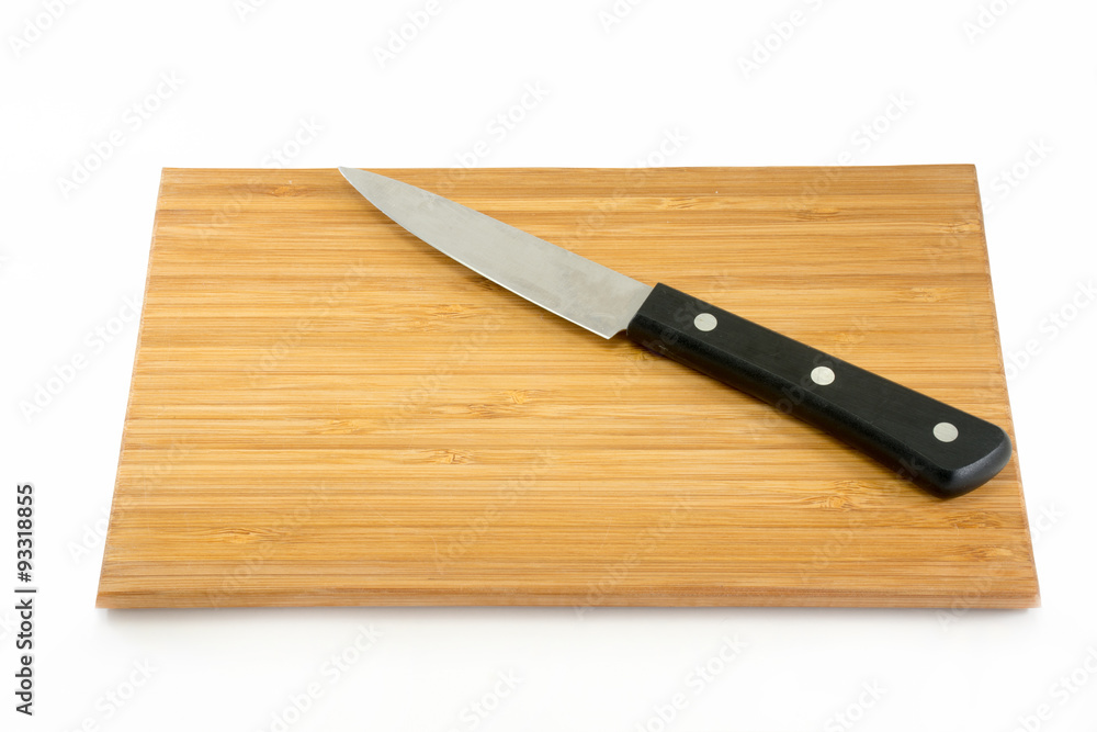 Knife and wooden cutting board, Ready to cooking. Knife and wooden cutting board, Ready to cooking.