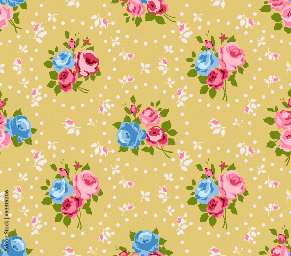Shabby chic rose background Shabby chic rose background