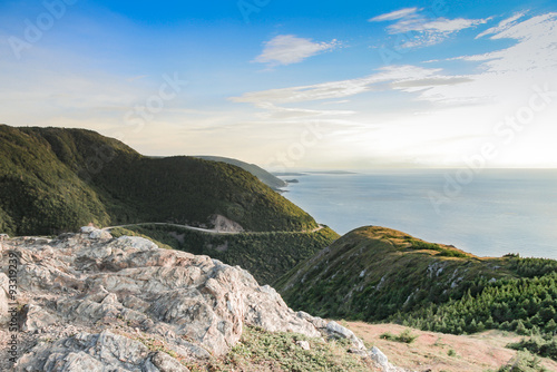 Obraz na plátně Cape Breton scenic view