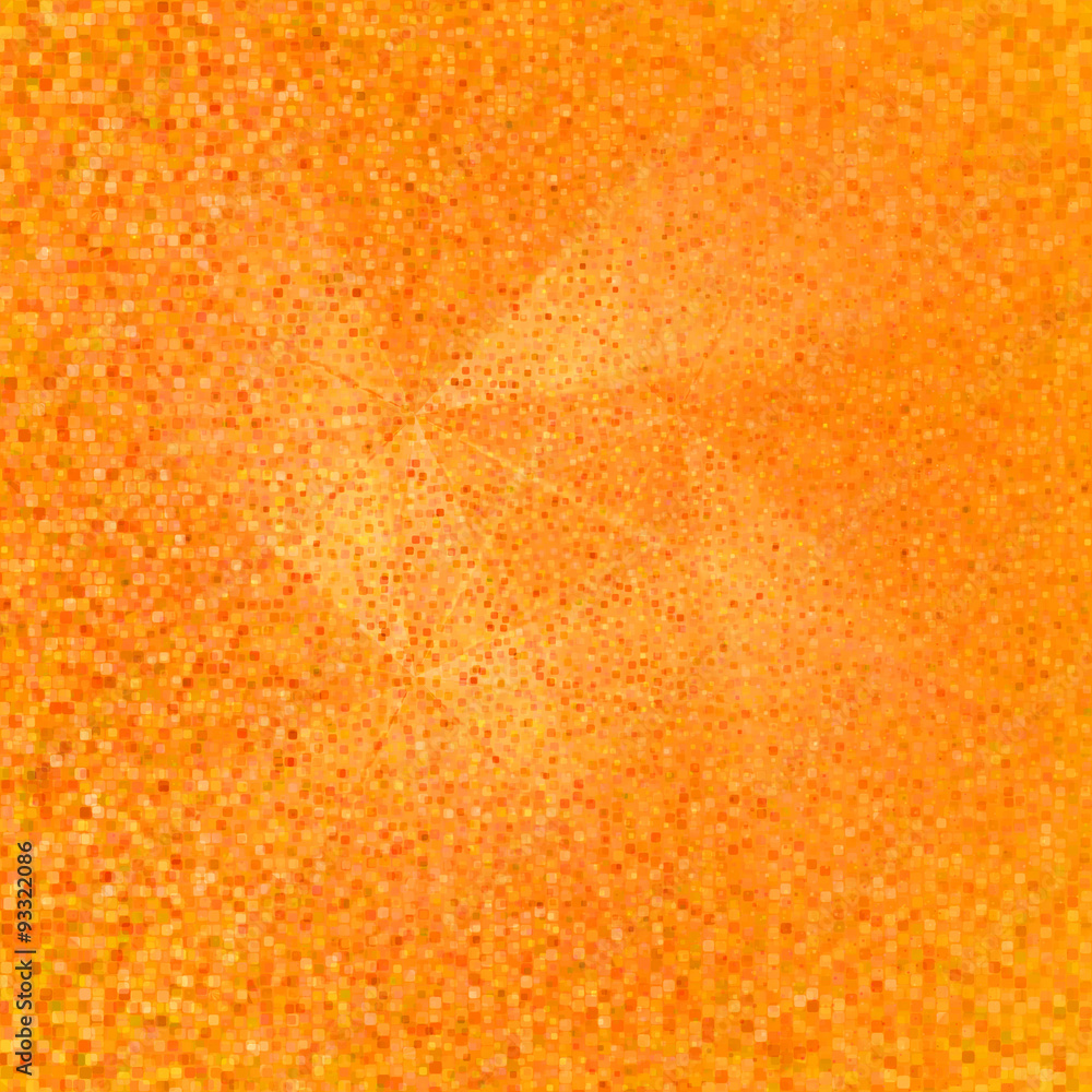 Orange Background With Small Squares Orange Background With Small Squares