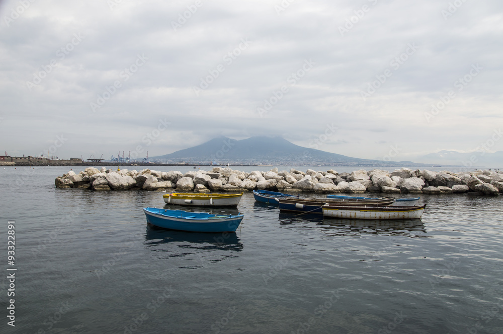 Il mare di Napoli.