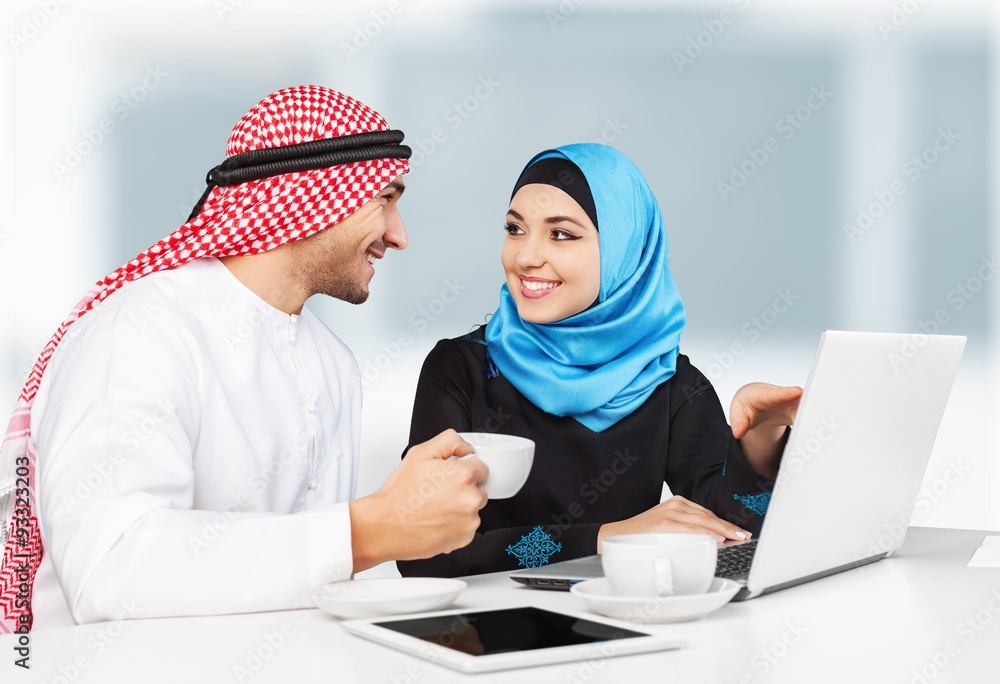 Arabic business. Arabic business.
